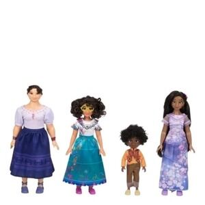 Disney Encanto Mirabel Isabela Luisa Antonio Gift Set Doll Collection New In Box